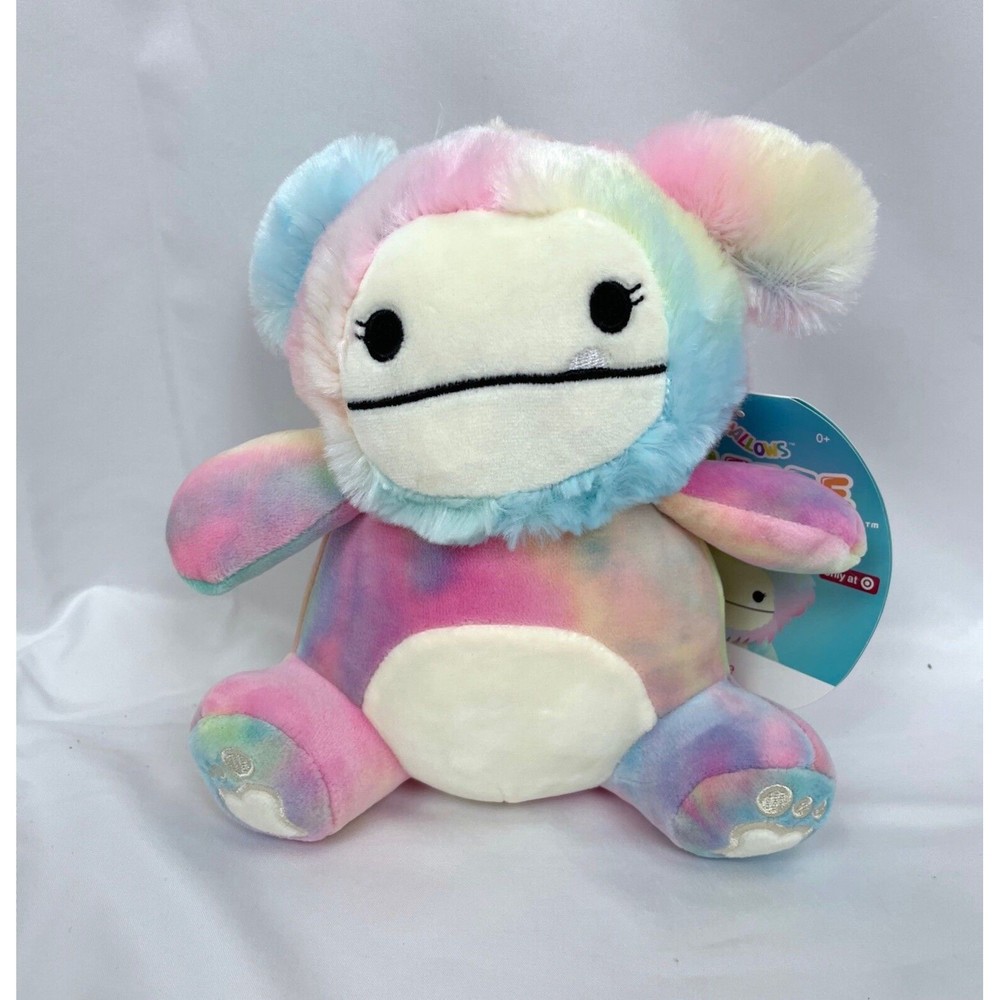 New Squishmallows Squeeze Mallows Zaylee Plush Toy 7” Bigfoot